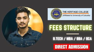 Heritage Institute of Technology Kolkata  FEES STRUCTURE  Placement  College Review  BTech 💰 [upl. by Mundt]