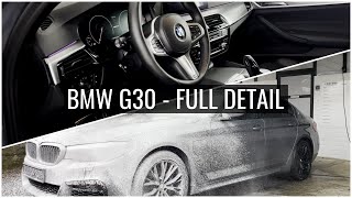 BMW G30 Exterior amp Interior Detail  Auto Detailing  ASMR [upl. by Alrzc]