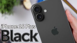 Black iPhone 16 Plus is CLASSIC Unboxing First Impressions amp Color Review [upl. by O'Rourke852]