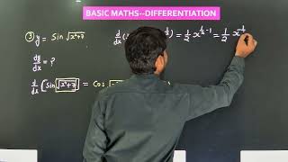 Basic Maths  Differentiation  Chain Rule  11th  Neet  Jee [upl. by Assyn948]