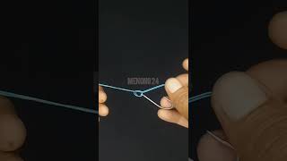 Best Knot For Braided Fishing Knot  The Strong And Easy fishing shortsfeed fishingtricks [upl. by Erdnassac]