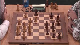 GM Carlsen Norway  GM Giri Netherlands 2013 FF [upl. by Sone]