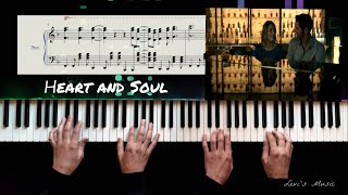 Heart and Soul  piano duet  Hoagy Carmichael [upl. by Naul]