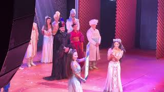 Aladdin Broadway shows  Broadway’s “Aladdin” paid tribute to Gilbert Gottfried [upl. by Narbig509]