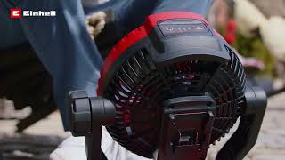 Einhell GECF 182200 Li 18v Power XChange Cordless Fan [upl. by Ynogoham8]