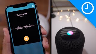 HomePods new Intercom feature in 141 and 142 software update [upl. by Dadirac]