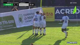 ⚽💥 ¡GOL DE DIEGO CASAS  Xinabajul Huehue 12 Comunicaciones FC  GuatemalaEnFOX [upl. by Belda]