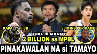 2 Billion Na Ang GASTOS sa MPBL  PINAGKATIWALAAN NA si Carl Tamayo  Sino sa 5 Players Ang IPAPALIT [upl. by Misak]