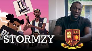 Stormzy unveils Superheroes Music Video to Dublin Students [upl. by Nyllij723]