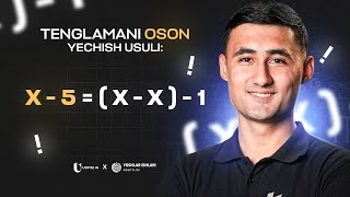 Tenglama muammolarimizga yechimmi  Bepul 5sinf matematika kursi 9dars  Ustoz AI [upl. by Ailemrac]