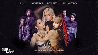 Money x Hey Mama x Centuries  Lisa ft Nicki Minaj Bebe Rexha and Fall Out Boy mashup [upl. by Birecree117]