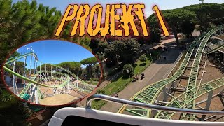 Cavallino Matto 2024  Projekt 1 Onride Front Row  LampT Systems  Compact Coaster [upl. by Hafler]