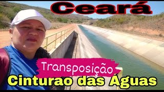 Cinturão das Aguas da transposição em Missão Velha Ceará [upl. by Micheline]