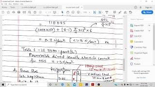 Design of water tank rests on ground with unrestrained base using limit state method [upl. by Lednahc564]