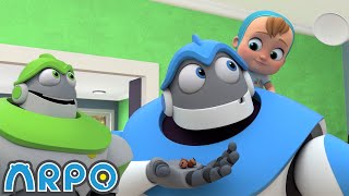 The OPRA Show  Baby Daniel and ARPO The Robot  Funny Cartoons for Kids [upl. by Bois]