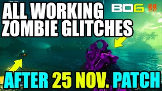 BO6 ZOMBIE GLITCH ALL WORKING GLITCHES AFTER PATCH 25 NOV GOD MODE GLITCH BO6 XP GLITCH BO6 CAMO [upl. by Petie]