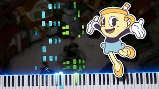 Cuphead DLC  Inkwell Isle 4 Piano Version Tutorial [upl. by Isnam]