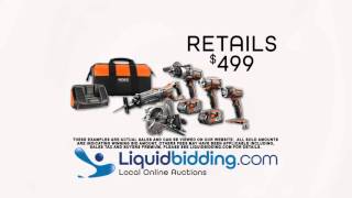 Liquidbidding Online Auction [upl. by Nocam]