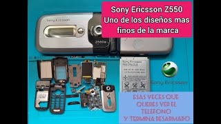 Sony Ericsson Z550cuando queres mostrar un teléfonopero lo terminas desarmando [upl. by Lleznov36]