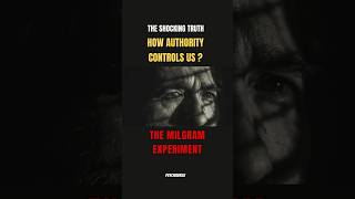 SHOCKING TRUTH OF THE MILGRAM EXPERIMENT  HOW AUTHORITY CONTROLS US ‼️😱 experiment shorts [upl. by Kaslik794]