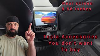 Tesla accessories you dont want to buy  model y wireless charger not working [upl. by Amalburga]