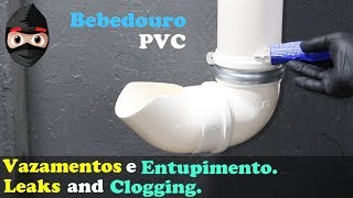 Bebedouro Cães Cachorros Gatos Automático  Vazamentos e Entupimentos  PVC [upl. by Erait]