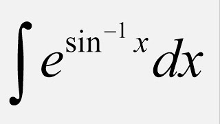 Integration by substitution Integral of earcsin x dx [upl. by Oer]