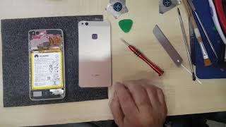 Huawei P10 lite Back Glass amp Fingerprint Replacement [upl. by Rhianon]