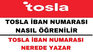 Tosla İban Öğrenme  Tosla Kart İban Öğrenme [upl. by Siddon]