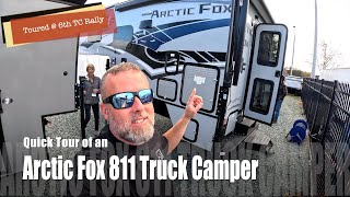 Arctic Fox 811 Truck Camper Quick Tour [upl. by Danielson874]