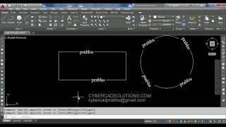 How to Create a Line type with Text in AutoCAD [upl. by Zenda528]