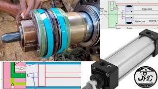 Hydraulic Cylinder Cushioning  Hydraulic Cushioning in a Cylinder [upl. by Robb508]