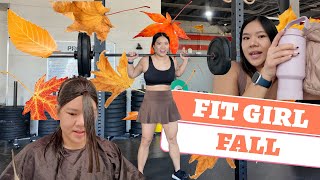 Fall Fitness Vlog Getting back on track  Productivity [upl. by Krm]