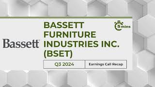 Bassett Furniture Industries Inc BSET Earnings Call Recap for Q3 2024 [upl. by Blas798]