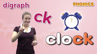 Phonics Step 4  Lesson 15 Digraph ck  4 Step Phonics [upl. by Elamaj]