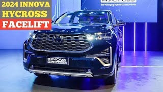 INNOVA HYCROSS FACELIFT 2024 🤩 New Look amp New Features 😍 2024 TOYOTA INNOVA TOYOTA INNOVA [upl. by Akenihs678]