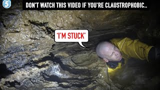 10 Scary Caving Videos That Will Put You Seriously on Edge [upl. by Dier]