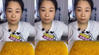 ASMR TOBIKO EGGS  BIG BITES EXTREMELY SATISFYING CRUNCHY EATING SOUNDS [upl. by Soloma424]