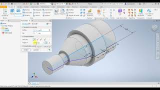 Simulacion de Torno en Autodesk Inventor CAM [upl. by Kat19]