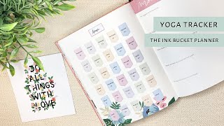 Yoga With Adriene Home Calendar  The Ink Bucket Planner 2021  Sanjana Raj [upl. by Nerat]