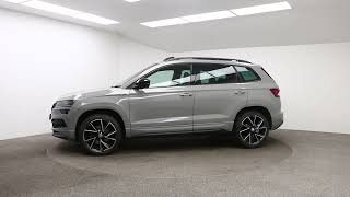 USED SKODA KAROQ 20 SPORTLINE TSI DSG 5d 188 BHP [upl. by Anaek]