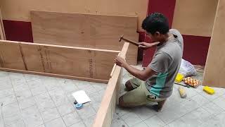 How to Make Box Bed  Jarmani Interior [upl. by Marlowe]