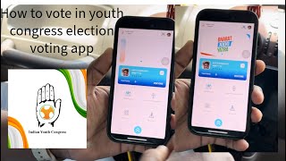 How to vote in youth congress election voting app iyc voting [upl. by Annadiana656]