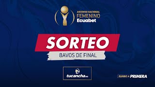 Sorteo Ascenso Nacional Femenino ECUABET [upl. by Orji]