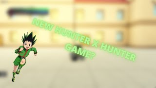 PLAYING THE NEW HUNTER X STORY INSPIRED GAME ON ROBLOX Hunter X Omen [upl. by Allin]