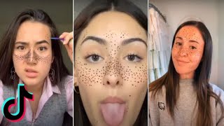 HENNA FRECKLES Tiktok Compilation [upl. by Nywles862]