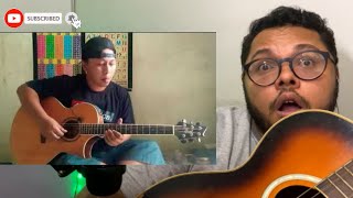 ALIP BA TA Still got the blues GARRY MOORE fingerstyle REACT BAGRECELOS [upl. by Nnaillij310]