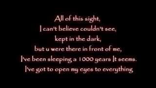 Evanescence  Wake me up Inside Lyrics [upl. by Orpheus246]