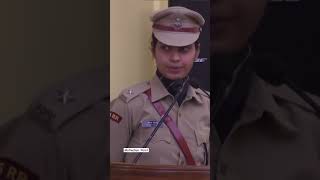 IPS Anushtha Kalias Speech at Rashtrapati Bhavan  IPS Shorts Motivational Video [upl. by Aseena]