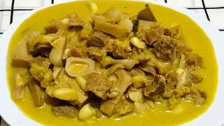 SAYUR GULAI NANGKA MUDA DAN TETELAN BUMBU REMPAH SEDERHANA BANGETT  ENAK NAGIH BANGET [upl. by Eahsed]